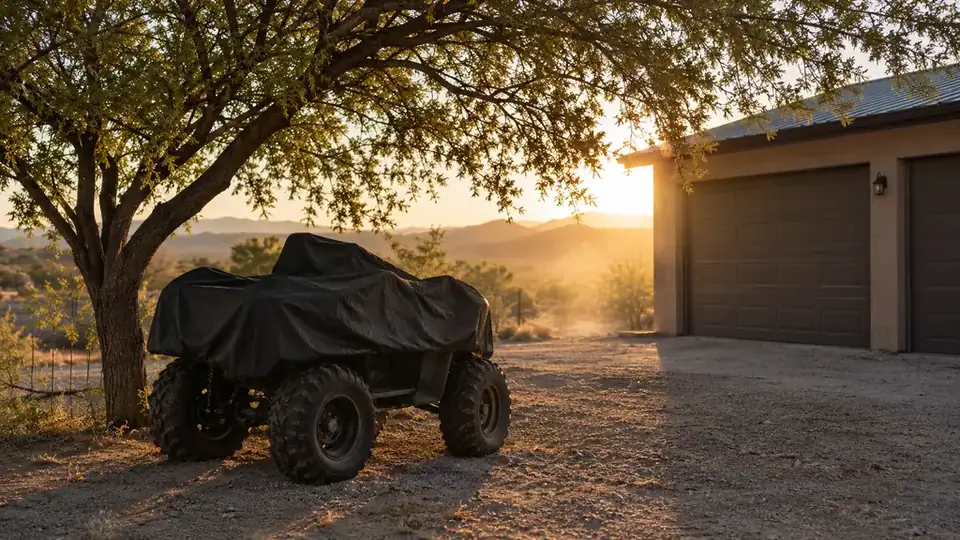 ATV Cover Honest Review: Seam Quality, Fit, and Wind Buffeting Tested